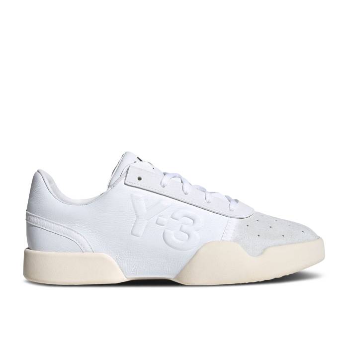アディダス Adidas 【 Y-3 Yunu 'White' Men Footwear White/Black/Ecru Tint 】 メンズ 白色 ホワイト 黒色 ブラック|スニケス