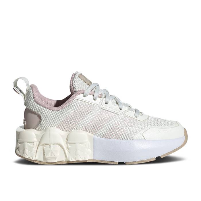 アディダス Adidas 【 Star Wars X Tech Runner K 'Darth Vader And Storm Troopers - Off White' Youth Off White/Sandy Pink/Wonder Beige 】 テック ジュニア キッズ 白色 ホワイト pink ピンク ベージュ｜スニケス 27,625円