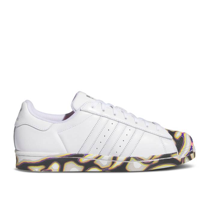 アディダス Adidas 【 Pabllo Vittar X Superstar 'Pride' Men Cloud White/Silver Metallic/Core Black 】 Superstar スーパースター メンズ 白色 ホワイト Silver 銀色・シルバー コア 黒色 ブラック