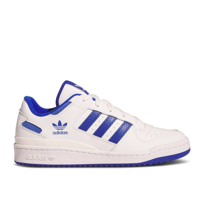 アディダス Adidas 【 Forum Low 塩素 \u0027White Royal Blue\u0027 Men Core White/Royal Blue/Core White 】 討論会 メンズ 中核グループ 白いこと 白いこと 青味 青み