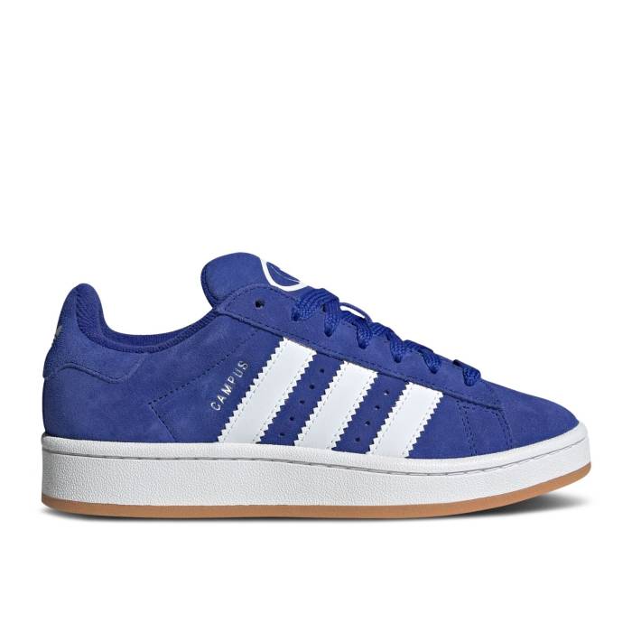 アディダス Adidas 【 Campus 00S J 'Semi Lucid Blue White Gum' Youth Semi Lucid Blue/Cloud White/Gum 】 キャンパス 青色 ブルー 白色 ホワイト ジュニア キッズ 青色 ブルー 白色 ホワイト|スニケス