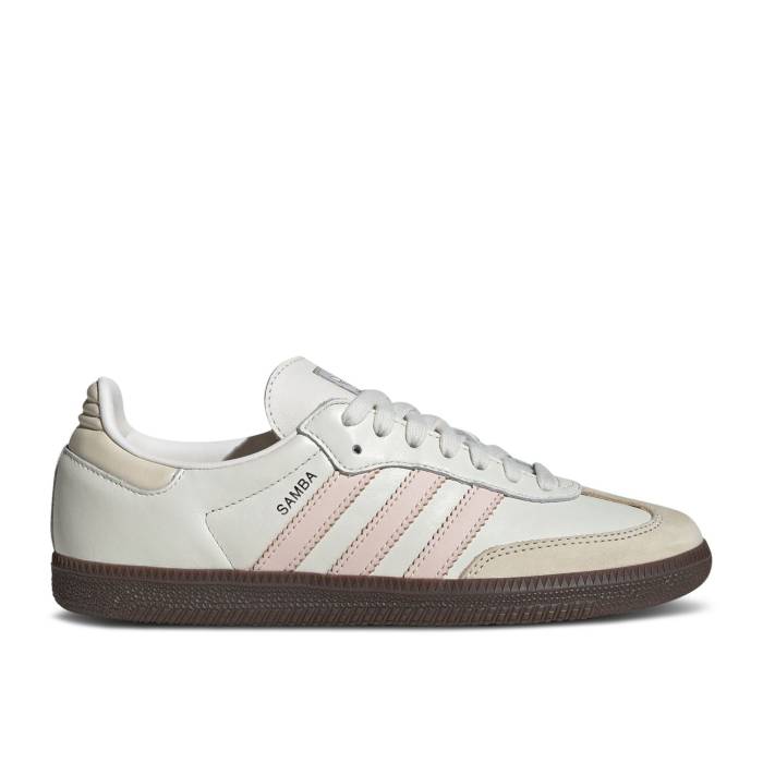 アディダス Adidas 【 Wmns Samba Og 'Cloud White Wonder Quartz' Women Cloud White/Wonder Quartz/Wonder White 】 サンバ 白色 ホワイト レディース 白色 ホワイト