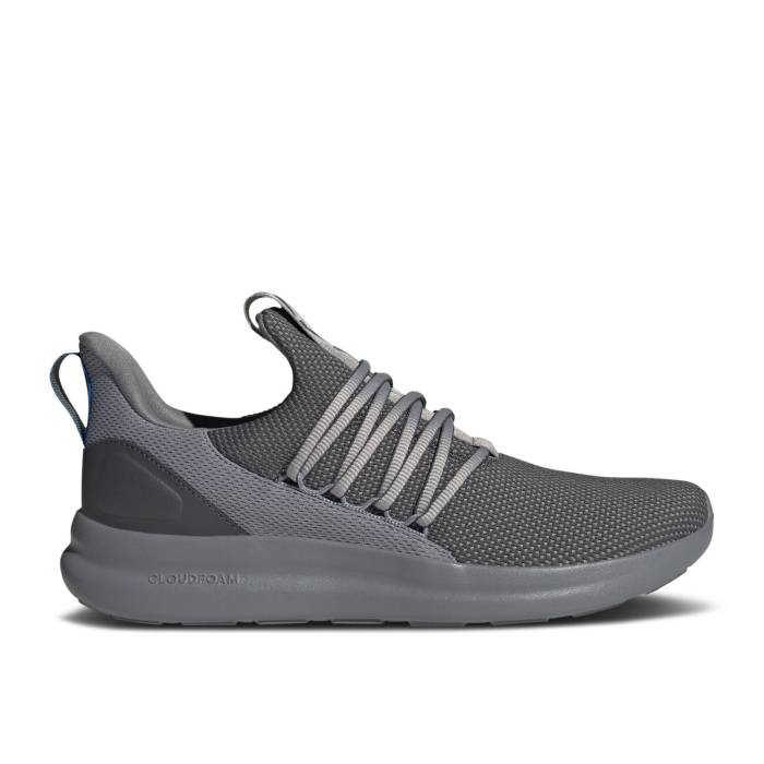 アディダス Adidas 【 Lite Racer Adapt 7.0 \u0027Double Grey\u0027 Men Grey Six/Grey/Bright Royal 】 ともし火 アダプト メンズ 薄墨色 薄墨色
