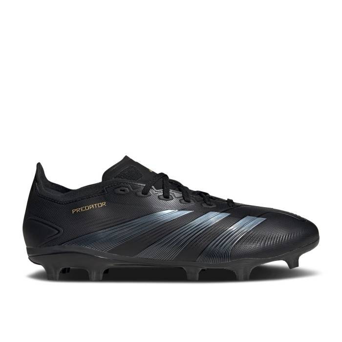 アディダス Adidas 【 Predator 24 League Fg \u0027Dark Spark Pack\u0027 Men Core Black/Carbon/Gold Metallic 】 プレデター メンズ 中核グループ 黒いこと 黒いこと 炭素 ゴールド メンズ靴-靴
