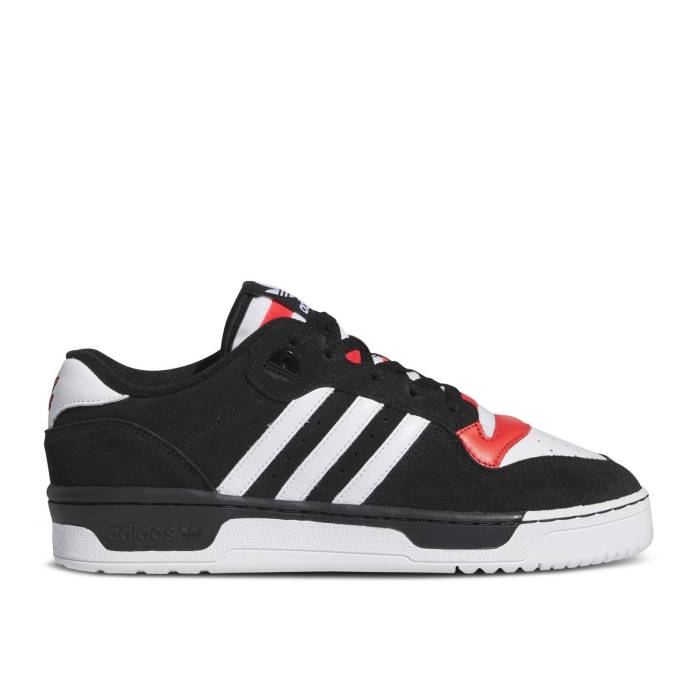 アディダス Adidas 【 Dr. Seuss X Rivalry Low 'Cat In The Hat' Men Core Black/Cloud White 】 メンズ コア 黒色 ブラック 白色 ホワイト