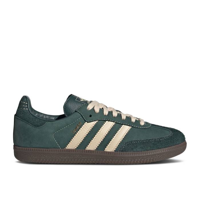 アディダス Adidas 【 Wmns Samba Og \u0027Mineral Green\u0027 Women Mineral Green/Crystal Sand/Shadow Green 】 サンバ レディース green 緑・緑であること 砂色・砂子 シャドー・シャドウ