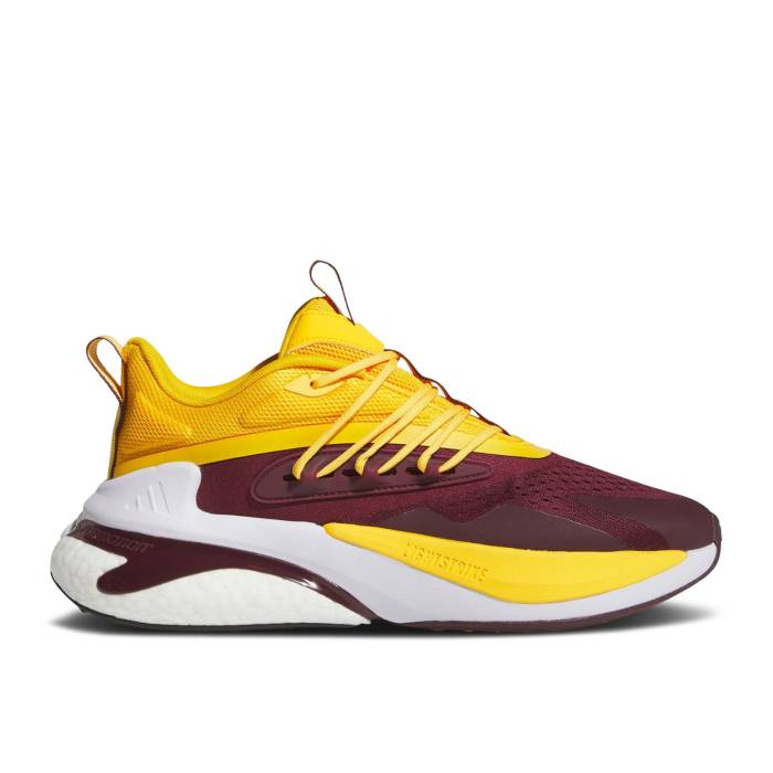 アディダス Adidas 【 Alphaboost V2 Collegiate Gold Maroon Men Team Collegiate Gold/Team Maroon/Cloud White 】 ゴールド メンズ Team チーム ゴールド マルーン 白色 ホワイト