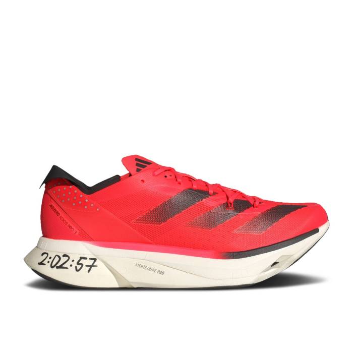 楽天市場】【 ADIDAS ADIZERO ADIOS PRO 2 'SOLAR RED' / CLOUD WHITE