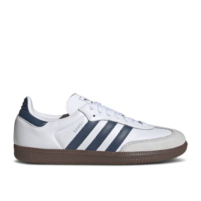 アディダス Adidas 【 Wmns Samba Og \u0027White Preloved Ink\u0027 Women Cloud White/Preloved Ink/Dash Grey 】 サンバ レディース 白いこと 白いこと 薄墨色 薄墨色