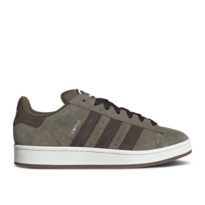 アディダス Adidas 【 Campus 00S \u0027Olive Strata Dark Brown\u0027 Men Olive Strata/Dark Brown/Cloud White 】 構内 メンズ olive オリーブ 赤銅色 赤銅色 白いこと 白いこと
