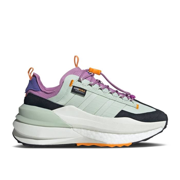 アディダス Adidas 【 Wmns Avryn_X 'Linen Green Purple Cordura' Women Linen Green/Linen Green/Preloved Purple 】 green 緑・グリーン Purple 紫・パープル レディース green 緑・グリーン Purple 紫・パープル|スニケス