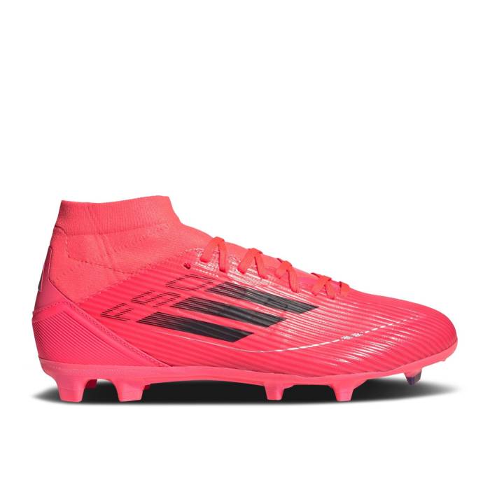 アディダス Adidas 【 Wmns Adizero F50 League Fg Mg \u0027Vivid Horizon Pack\u0027 Women Turbo/Aurora Black/Platinum Metallic 】 アディゼロ レディース ターボ 黒いこと 黒いこと Platinum プラチナム