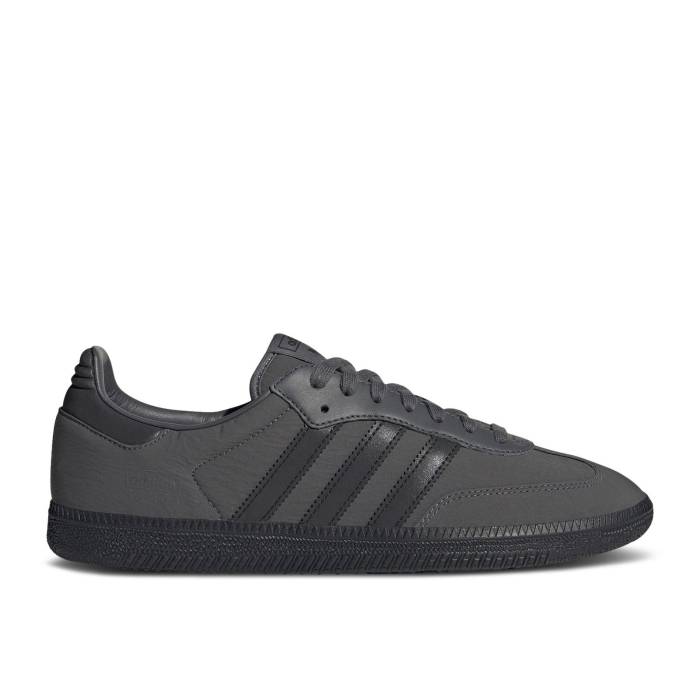 アディダス Adidas 【 Samba Og \u0027Grey Nylon Reflective\u0027 Men Grey Five/Core Black/Core Black 】 サンバ ナイロン メンズ 薄墨色 薄墨色 中核グループ 黒いこと 黒いこと