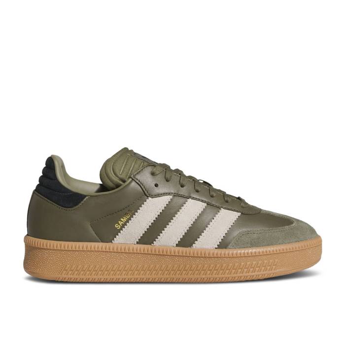 アディダス Adidas 【 Samba Xlg Olive Strata Men Olive Strata/Wonder Beige/Gold Metallic 】 サンバ メンズ olive オリーブ ベージュ ゴールド