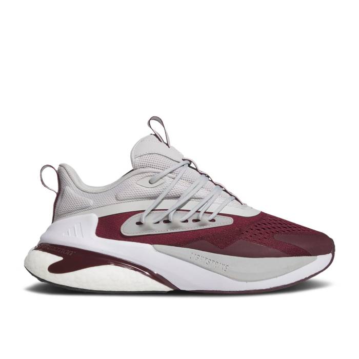 アディダス Adidas 【 Alphaboost V2 'Ncaa Pack - Texas A&M' Men Team Maroon/Cool Grey/Cloud White 】 テキサス メンズ Team チーム マルーン クール 灰色 グレー 白色 ホワイト