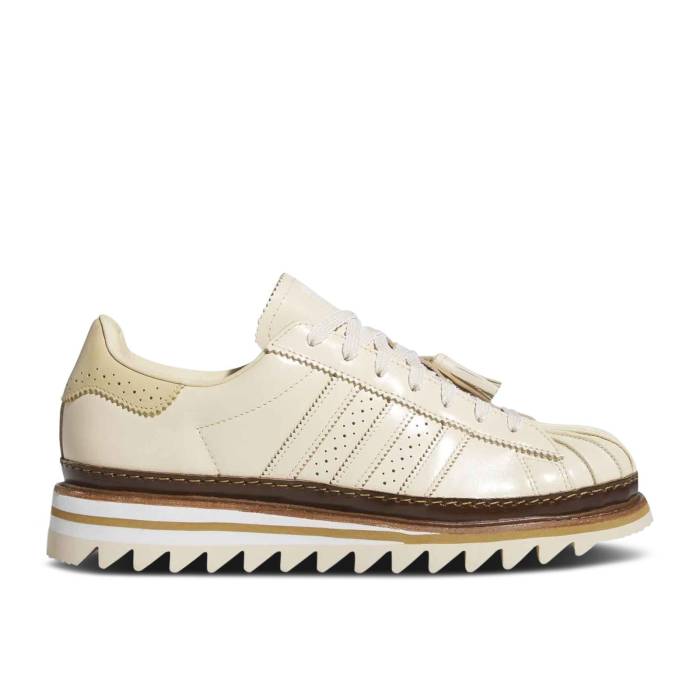 アディダス Adidas 【 Clot X Superstar \u0027Crystal Sand\u0027 Men Crystal Sand/Hazy Beige/Cloud White 】 クロット Superstar はやりっ児 メンズ 砂色・砂子 ベージュ 白いこと 白いこと