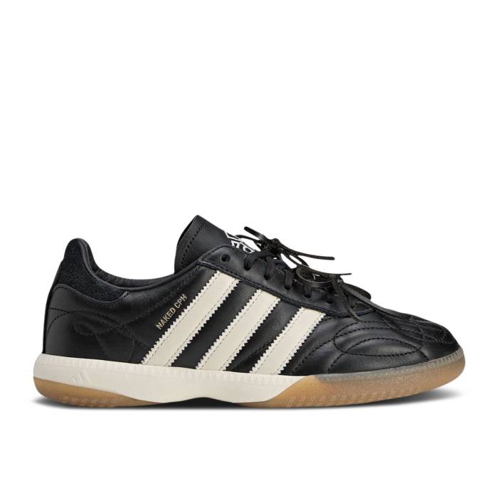 アディダス Adidas 【 Naked X Maha X Samba Millennium \u0027Black White\u0027 Men Core Black/Off White 】 サンバ メンズ 中核グループ 黒いこと 黒いこと 白いこと 白いこと