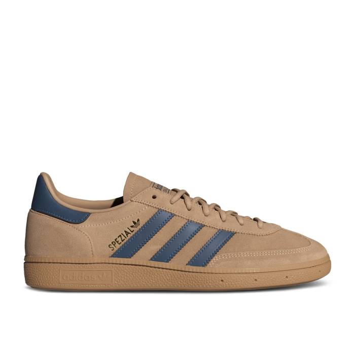 アディダス Adidas 【 Handball Spezial Warm Sandstone Preloved Ink Men Warm Sandstone/Preloved Ink/Gold Metallic 】 ハンドボール スペシアル メンズ ウォーム ゴールド