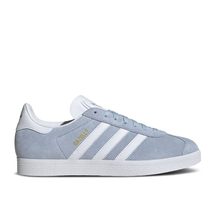 アディダス Adidas 【 Gazelle 'Wonder Blue' Men Wonder Blue/Cloud White/Gold Metallic 】 ガゼル メンズ 青色 ブルー 白色 ホワイト ゴールド