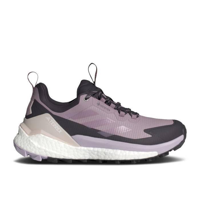 アディダス Adidas 【 Wmns Terrex Free Hiker 2.0 Low Gore-Tex 'Preloved Fig' Women Preloved Fig/Silver Dawn/Aurora Black 】 フリー ゴアテックス レディース Silver 銀色・シルバー 黒色 ブラック