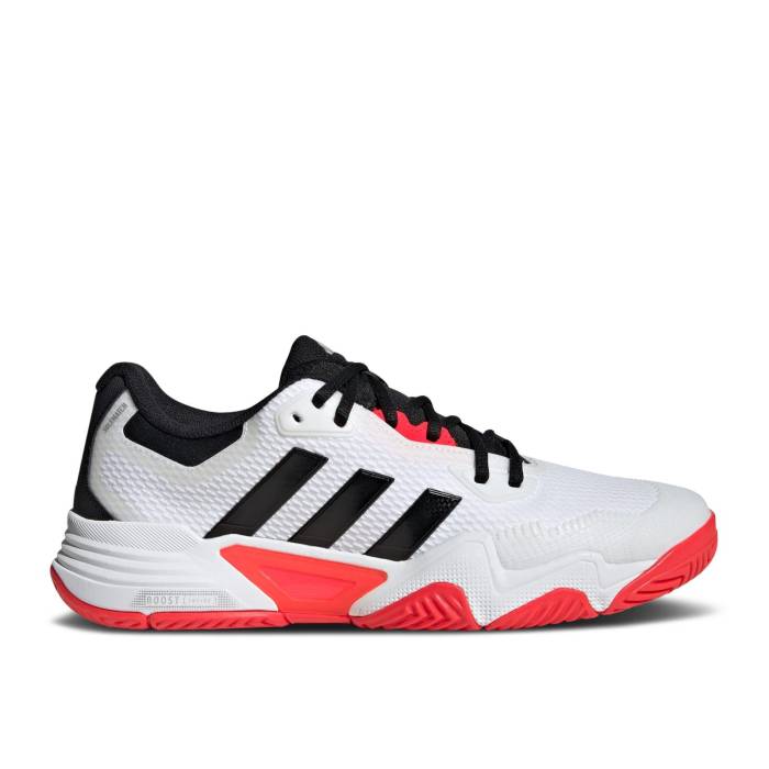 アディダス Adidas 【 Solematch Control 2 \u0027White Black Red\u0027 Men Cloud White/Core Black/Silver Metallic 】 黒いこと 黒いこと メンズ 白いこと 白いこと 中核グループ 黒いこと 黒いこと Silver しろがね色・しろがね色