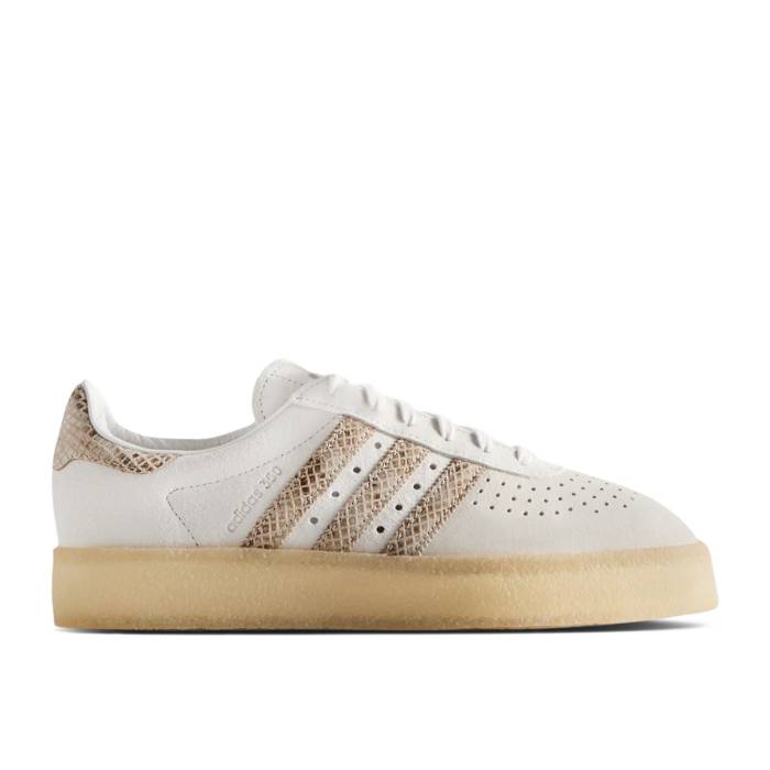 アディダス Adidas 【 Ronnie Fieg X Clarks X 8Th Street 三酸化ヒ素350 \u0027Kithmas\u0027 Men Crystal White/Brown 】 クラークス street 表どおり メンズ 白いこと 白いこと 赤銅色 赤銅色