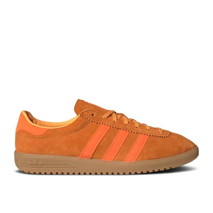 アディダス Adidas 【 Bermuda \u0027Real Gold Solar Orange\u0027 Men Real Gold/Solar Orange/Gum 】 ゴールド メンズ レアル ゴールド orange 橙・オレンジ色
