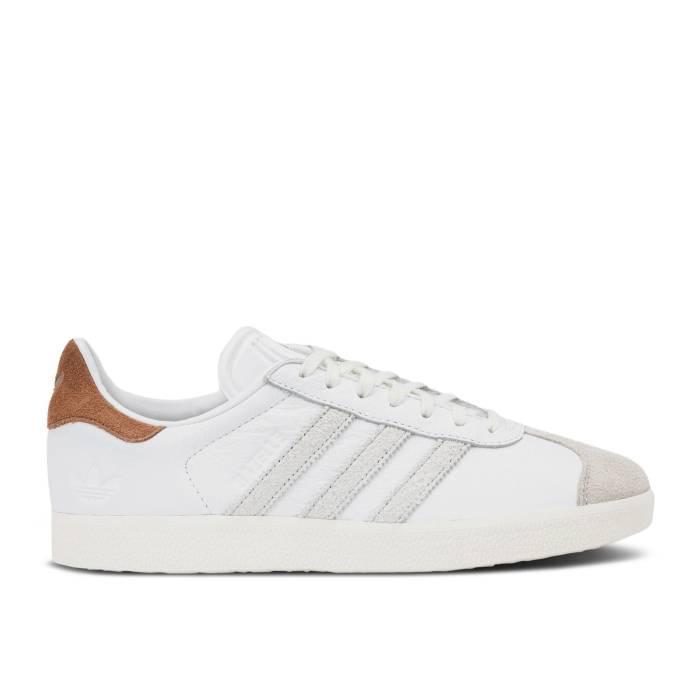 アディダス Adidas 【 Gazelle 'White Brown' Shoe Palace Exclusive Men White/Brown 】 ガゼル メンズ 白色 ホワイト 茶色 ブラウン｜スニケス