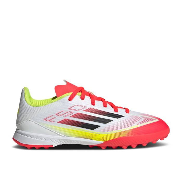 アディダス Adidas 【 Adizero F50 League Tf K 'Pure Victory Pack' Youth Cloud White/Core Black/Solar Yellow 】 アディゼロ Victory ビクトリー ジュニア キッズ 白色 ホワイト コア 黒色 ブラック yellow 黄色・イエロー
