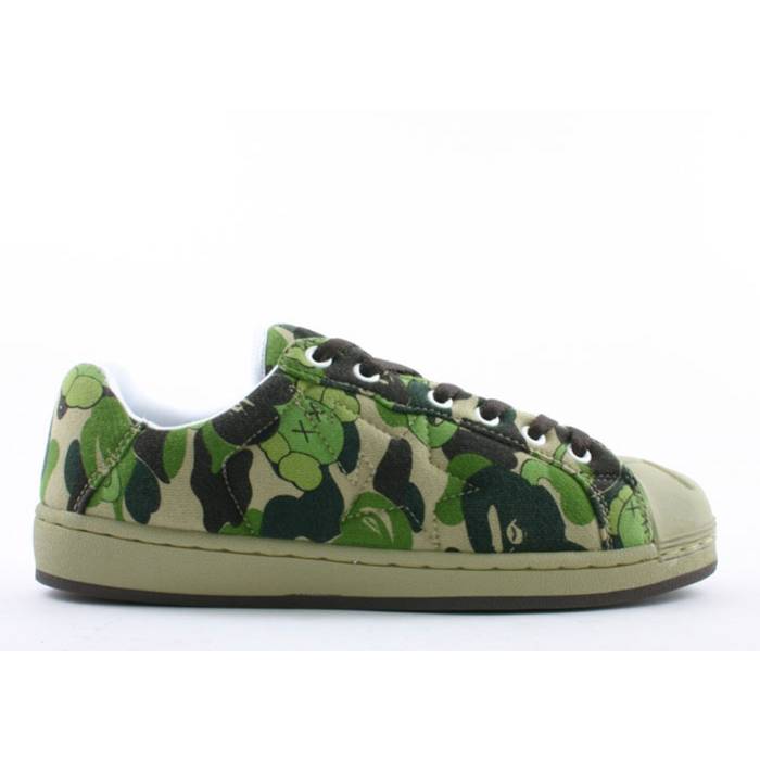 ベイプ Bape 【 Skullsta Fs-020 Low Green Camo Men Green 】 メンズ green 緑・グリーン