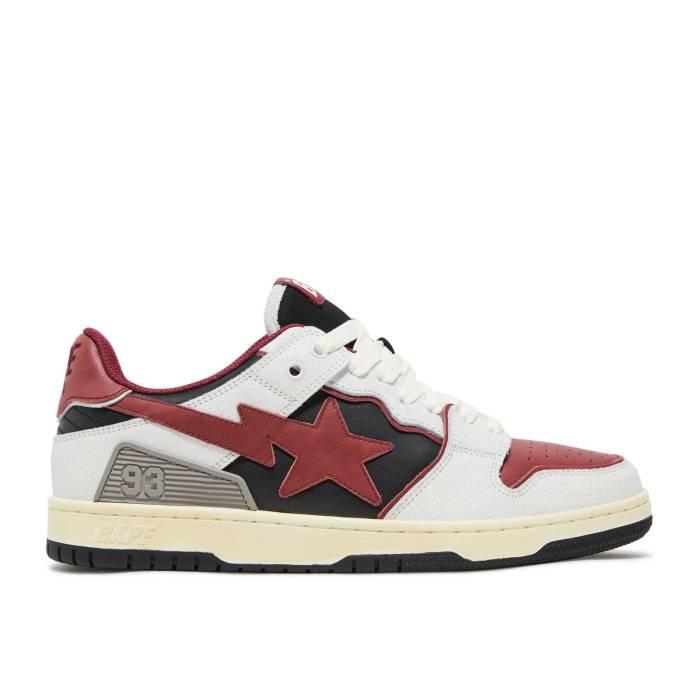 ベイプ Bape 【 Sk8 Sta #4 'Red' Men Red 】 メンズ Red 赤・レッド