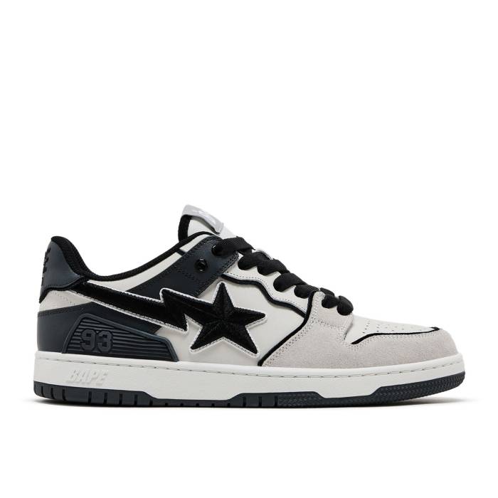 ベイプ Bape 【 Sk8 Sta #5 'Black' Men Black 】 メンズ 黒色 ブラック