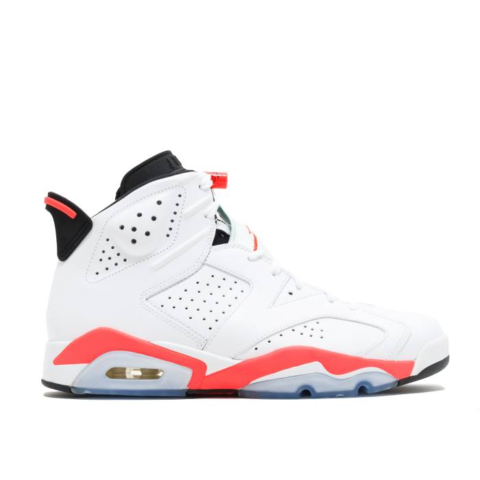 ナイキ エアジョーダン Air Jordan 【 Jordan 6 Retro \u0027White Infrared\u0027 2014 Men White/Infrared/Black 】 レトロ メンズ 白いこと 白いこと 黒いこと 黒いこと