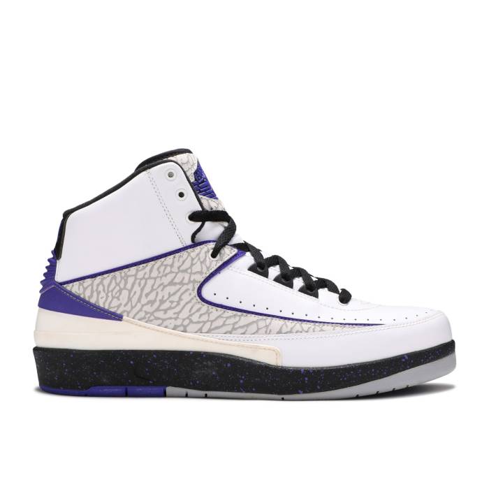 ナイキ　エアジョーダン Air Jordan 【 Jordan 2 Retro 'Concord' Men White.drk Concord-Blck-Wolf-Gry 】 レトロ メンズ
