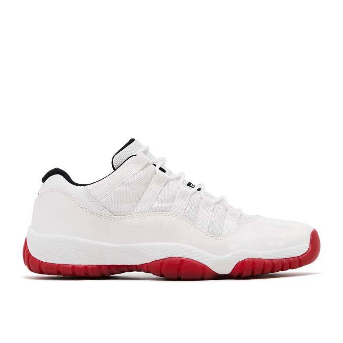 ナイキ エアジョーダン Air Jordan 【 Jordan 11 Retro Low Gs 'White Varsity Red' Youth White/Varsity Red-Black 】 レトロ ジュニア キッズ 白色 ホワイト|スニケス