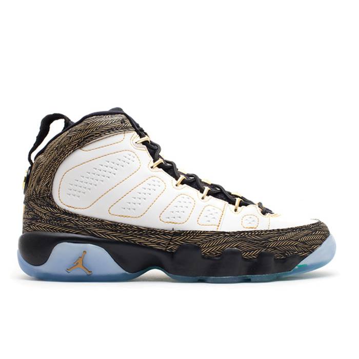 ナイキ エアジョーダン Air Jordan 【 Jordan 9 Retro Db ガウス \u0027Doernbecher\u0027 Youth White/Metallic Gold-Black 】 レトロ 御坊っちゃん キッズ 白いこと 白いこと キッズファッション-スニーカー