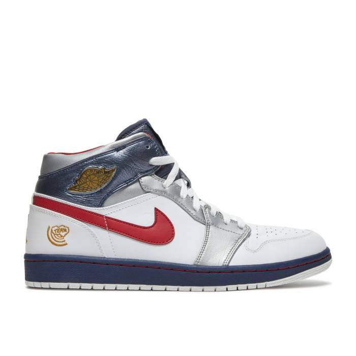 ナイキ エアジョーダン Air Jordan 【 Jordan 1 Retro \u0027Olympic\u0027 Men White/Varsity Red Midnight Navy-Metallic Gold 】 レトロ メンズ 白いこと 白いこと Red 赤・赤いこと ゴールド