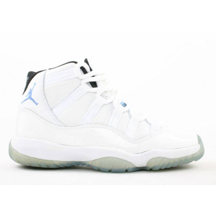 ナイキ エアジョーダン Air Jordan 【 Jordan 11 Retro \u0027Columbia\u0027 2001 Men White/Columbia Blue-Black 】 レトロ メンズ 白いこと 白いこと