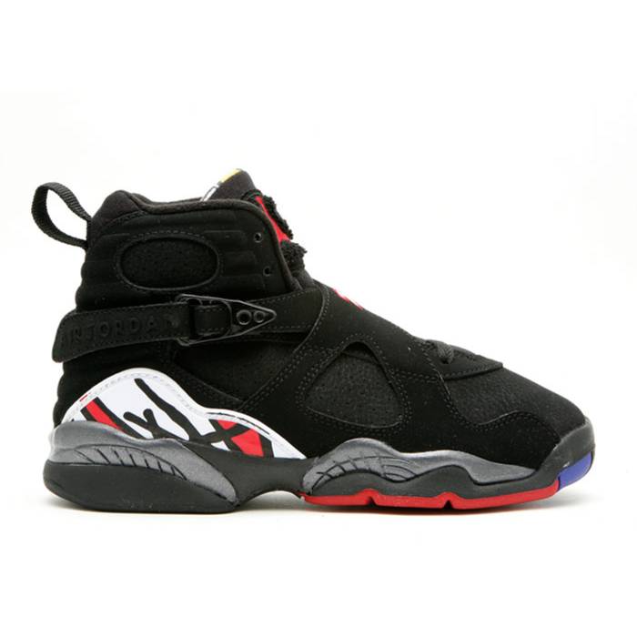 ナイキ エアジョーダン Air Jordan 【 Jordan 8 Retro Gs 'Playoff' 2013 Youth Black/Varsity Red-White-Bright Concord 】 レトロ ジュニア キッズ 黒色 ブラック コンコルド・コンコード|スニケス