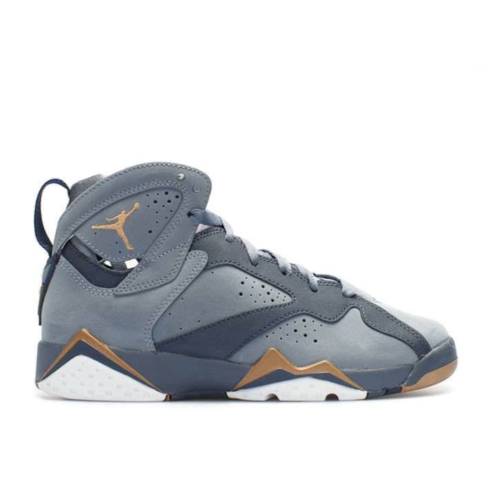 ナイキ エアジョーダン Air Jordan 【 Jordan 7 Gg 'Blue Dusk' Youth Blue Dusk/Metallic Gold-Obsidian-White 】 ジュニア キッズ 青色 ブルー|スニケス