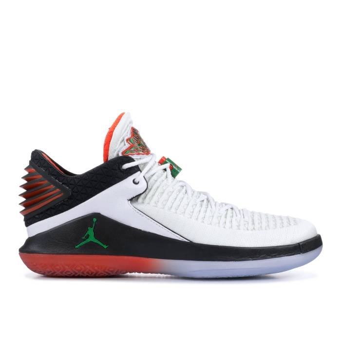 ナイキ エアジョーダン Air Jordan 【 Jordan 32 Low \u0027Gatorade\u0027 Men White/Pine Green-Black 】 メンズ 白いこと 白いこと