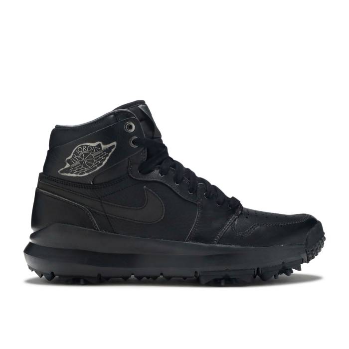 ナイキ エアジョーダン Air Jordan 【 Jordan 1 Golf Premium \u0027Black\u0027 Men Black/Black 】 golf ゴルフ Premium 割り増し金 メンズ 黒いこと 黒いこと