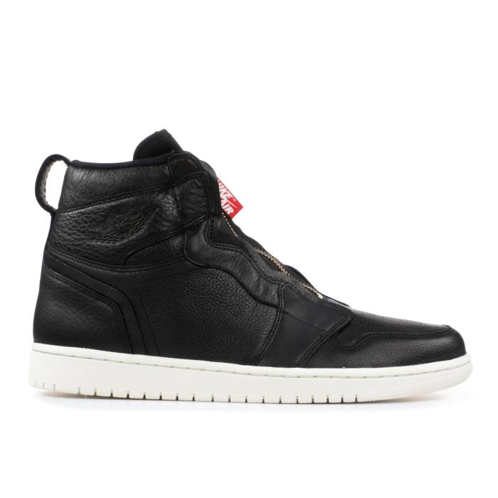 ナイキ エアジョーダン Air Jordan 【 Wmns Jordan 1 Retro High Zip Black Women Black/Sail 】 レトロ ハイ レディース 黒色 ブラック