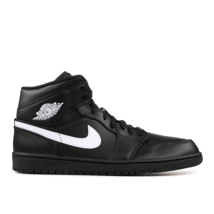 ナイキ エアジョーダン Air Jordan 【 Jordan 1 Mid \u0027Speckle\u0027 Men Black/Black/White 】 ミッド メンズ 黒いこと 黒いこと 白いこと 白いこと メンズ靴-靴-スニーカー