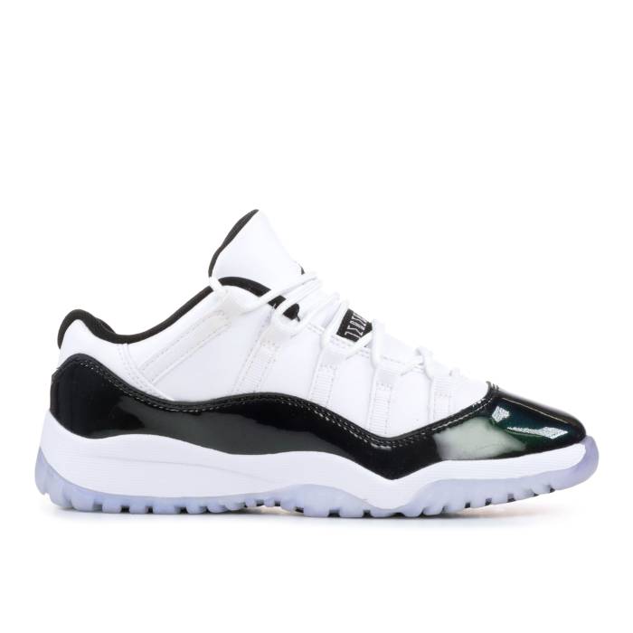 ナイキ　エアジョーダン Air Jordan 【 Jordan 11 Retro Low Ps 'Emerald' Youth White/Black-Emerald Rise 】 レトロ ジュニア キッズ 白色 ホワイト ライズ｜スニケス 32,240円