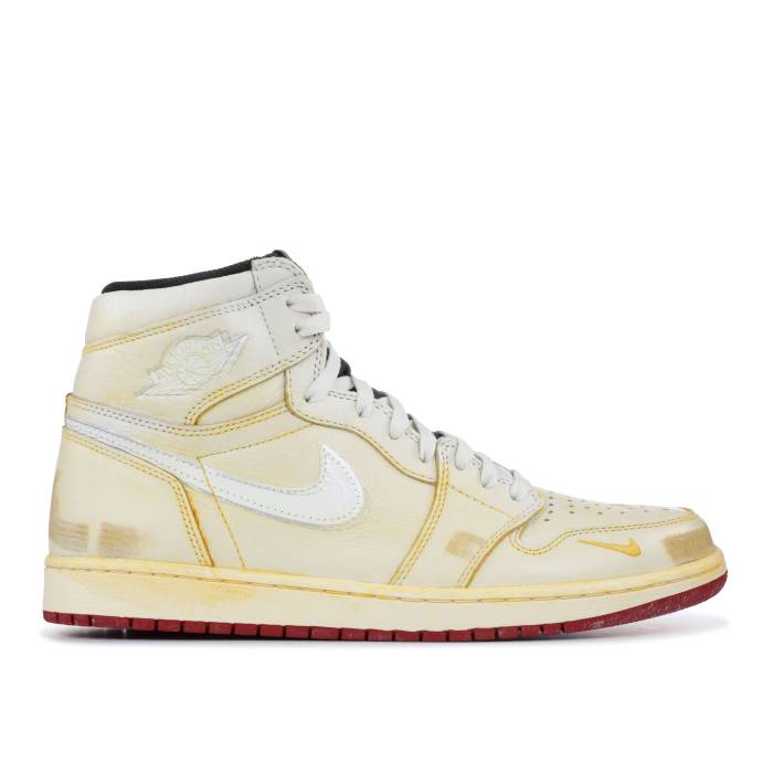 ナイキ　エアジョーダン Air Jordan 【 Nigel Sylvester X Jordan 1 Retro High Og 'Nigel Sylvester' Men Sail/White-Varsity Red-Reflect Silver 】 レトロ ハイ メンズ Silver 銀色・シルバー