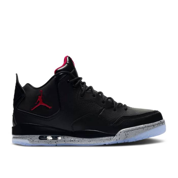 ナイキ エアジョーダン Air Jordan 【 Jordan Courtside 23 \u0027Black Particle Grey\u0027 Men Black/Particle Grey-Gym Red 】 メンズ 黒いこと 黒いこと Red 赤・赤いこと