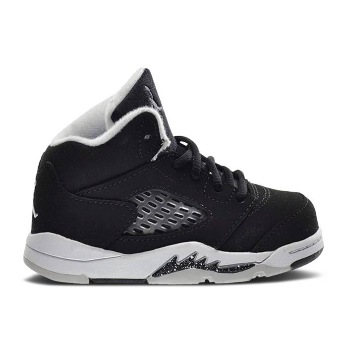 ナイキ エアジョーダン Air Jordan 【 Jordan 5 Retro Td \u0027Black\u0027 Infant Black 】 レトロ もの言う花 黒いこと 黒いこと
