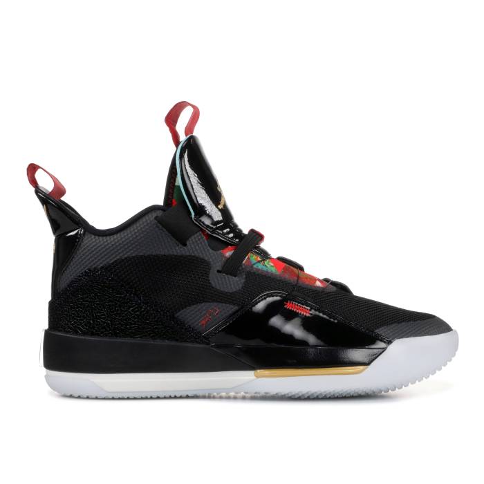 ナイキ　エアジョーダン Air Jordan 【 Jordan 33 'Chinese New Year' Men Black/Metallic Gold-Summit White 】 メンズ 黒色 ブラック 白色 ホワイト