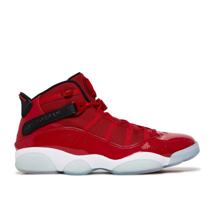 ナイキ エアジョーダン Air Jordan 【 Jordan 6 Rings \u0027Gym Red\u0027 Men Gym Red/White-Black 】 輪っか メンズ Red 赤・赤いこと